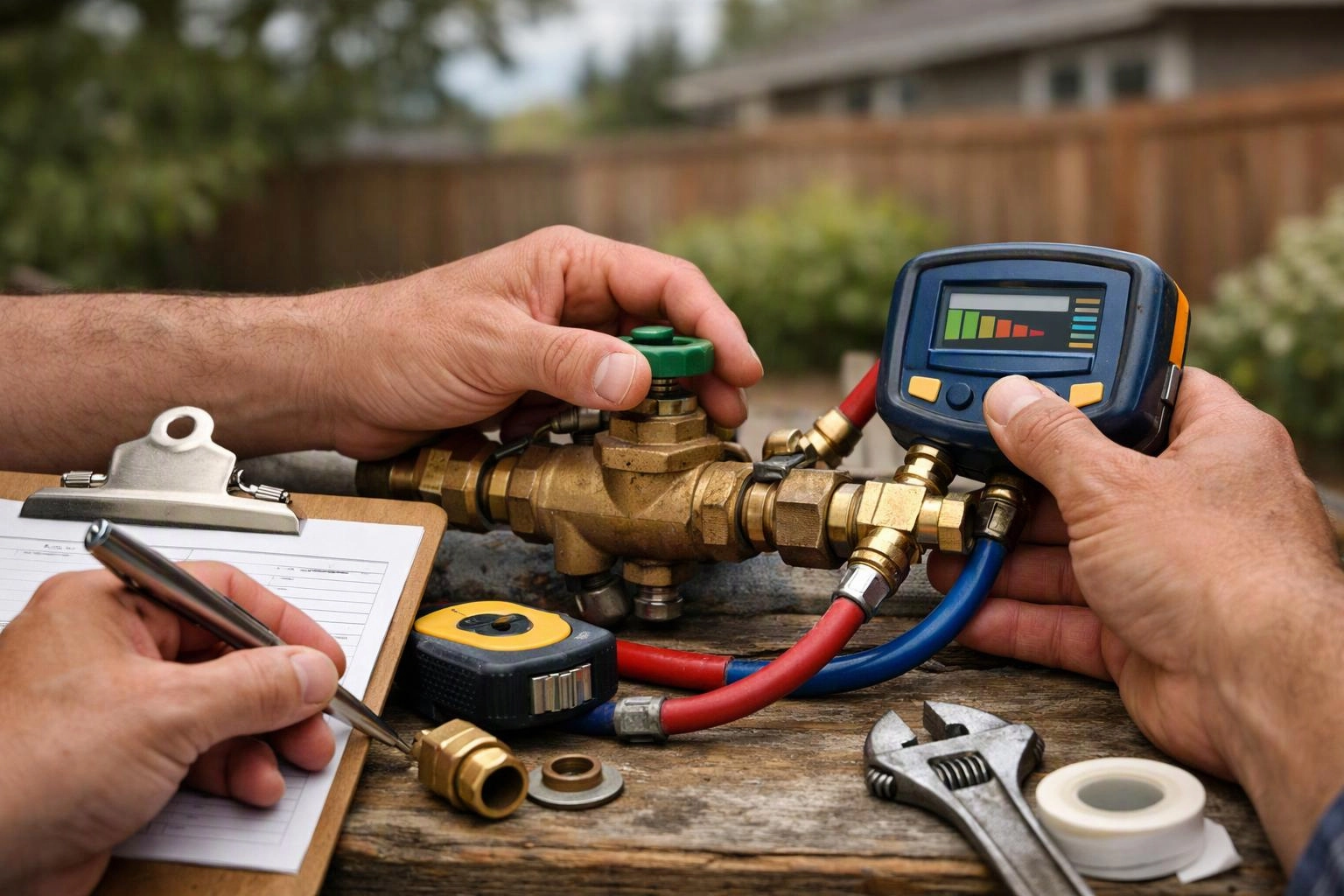 Preparing for a Backflow Testing or Preventer Installation Quote in Kent, Washington
