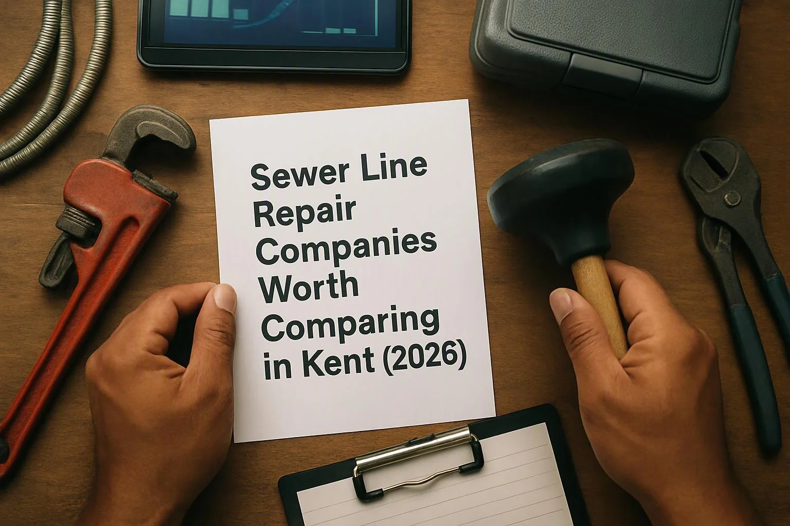 Sewer Line Repair Companies Worth Comparing in Kent (2026)