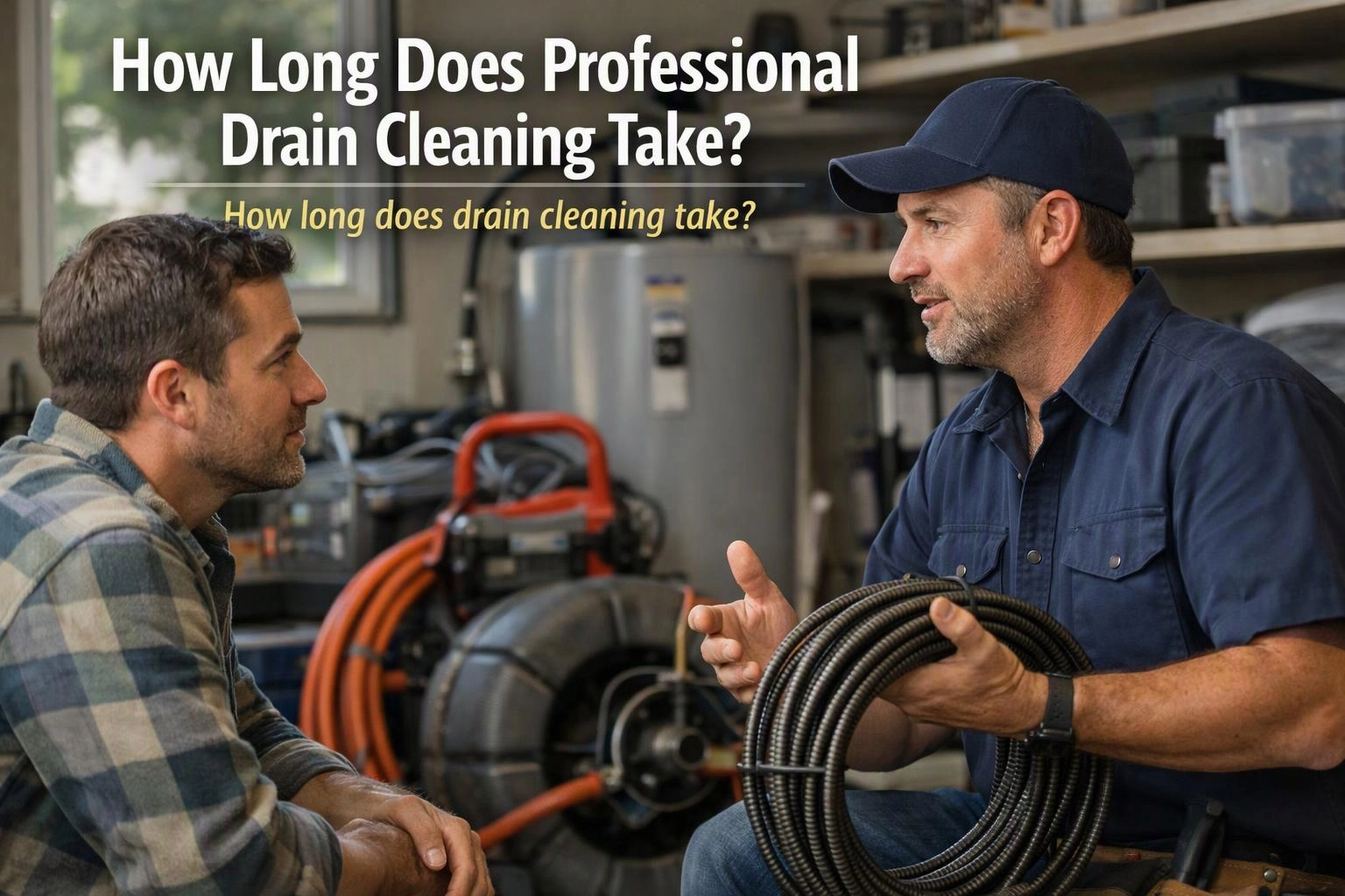 How Long Does Professional Drain Cleaning Take?