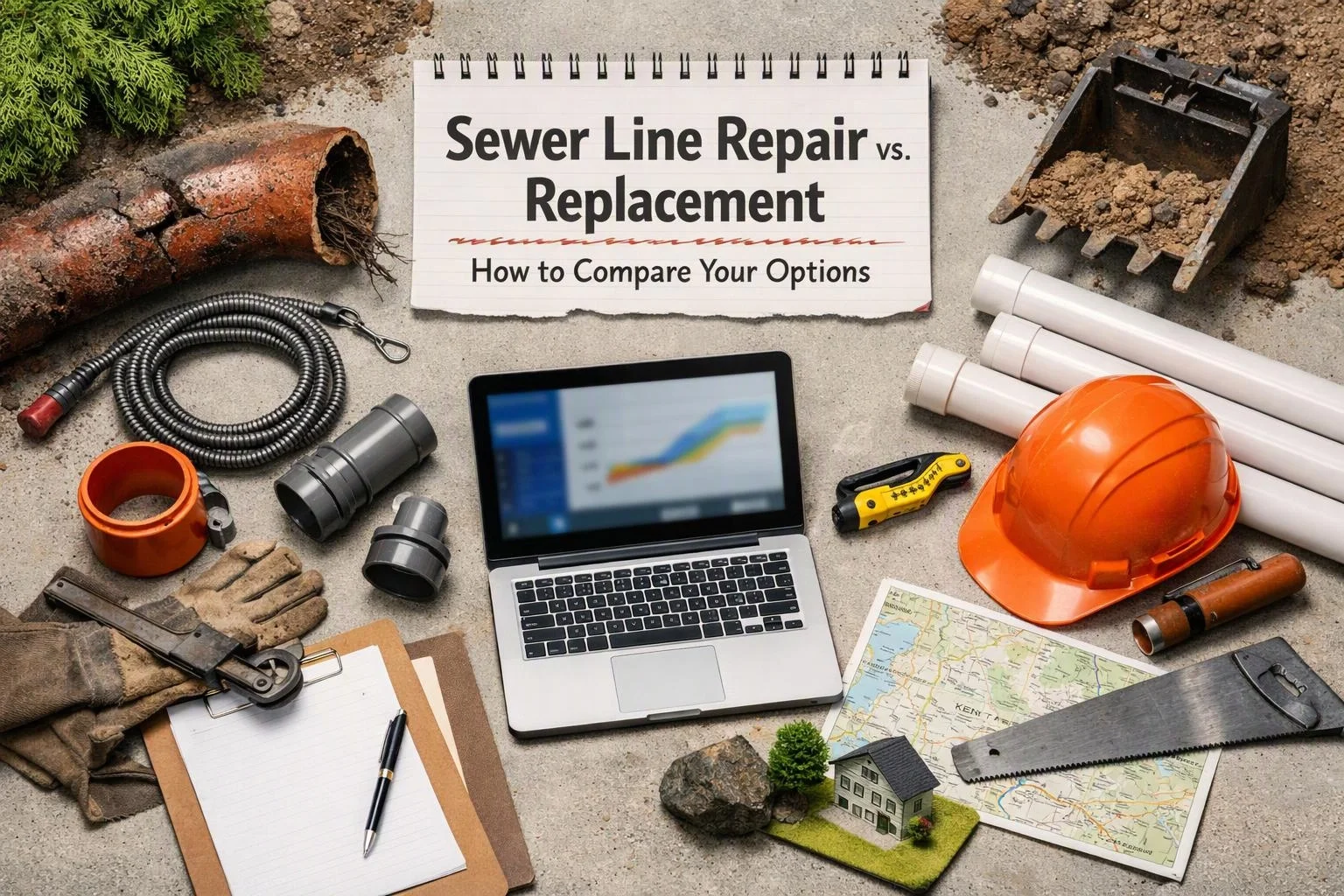 Sewer Line Repair vs. Replacement: How to Compare Your Options