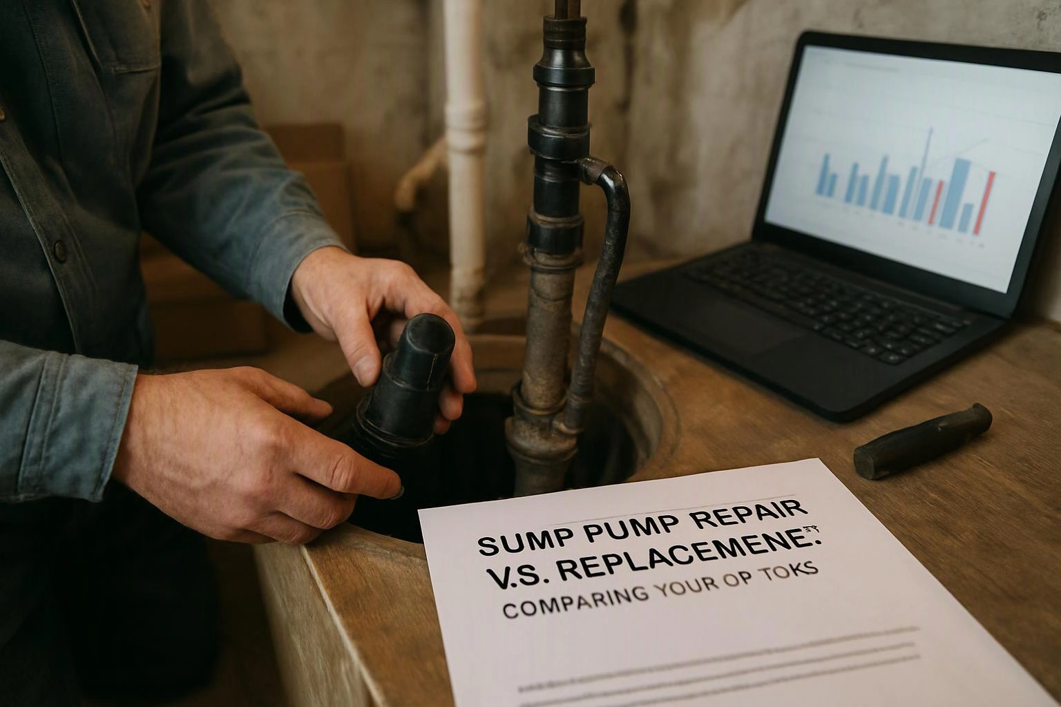 Sump Pump Repair vs. Replacement: Comparing Your Options
