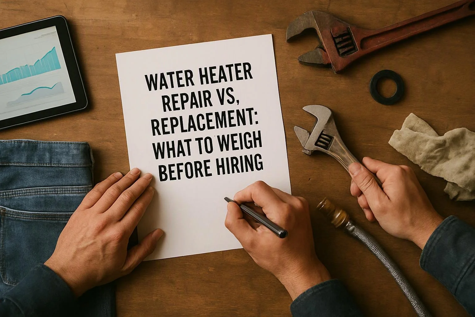 Water Heater Repair vs. Replacement: What to Weigh Before Hiring