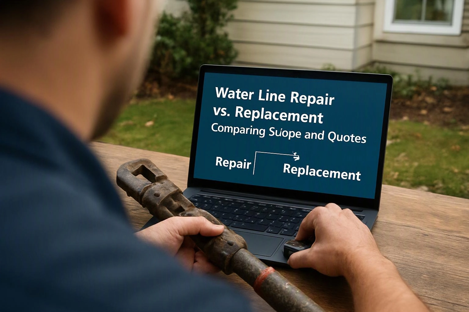 Water Line Repair vs. Replacement: Comparing Scope and Quotes in Kent, Washington