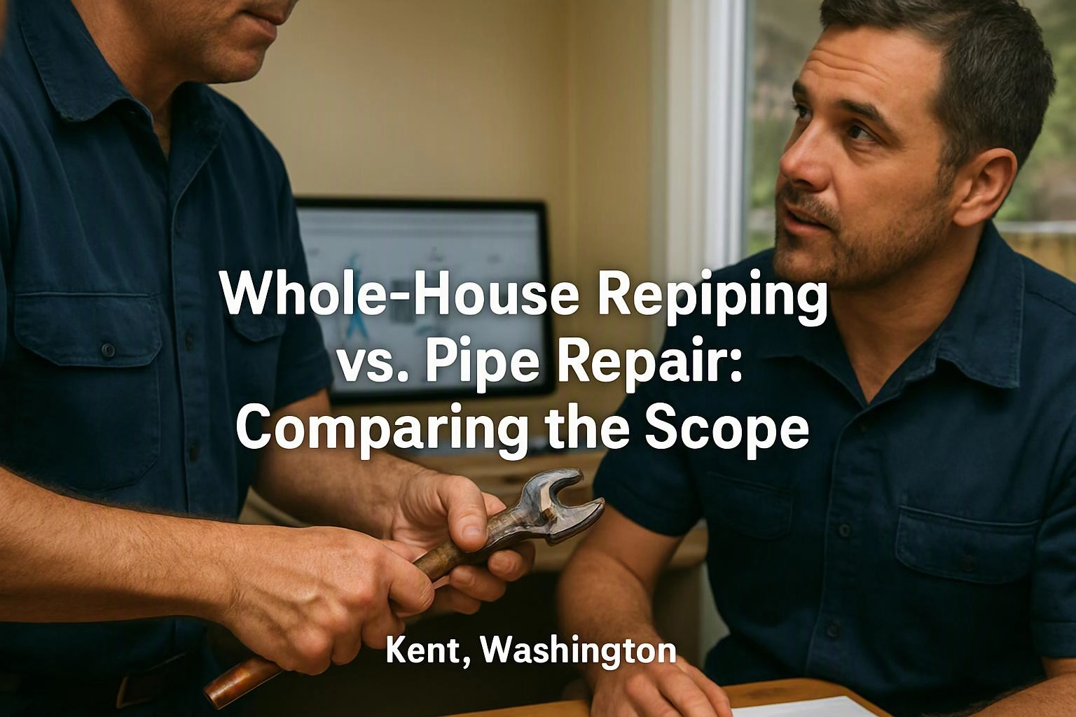 Whole-House Repiping vs. Pipe Repair